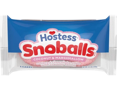 Пирожные Hostess Snoballs Coconut & Marshmallow Covered Chocolate Cakes 100г