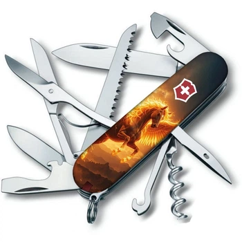 Нож Victorinox Huntsman Zodiac Конь Fire (1049-Vx13713.3_Z5250pk)