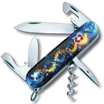 Нож Victorinox Spartan Ukraine Gloss Blue/Yellow (1049-Vx13603.3_T3270pw)