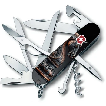 Нож Victorinox Huntsman Zodiac Конь Black/Beige (1049-Vx13713.3_Z5310pk)