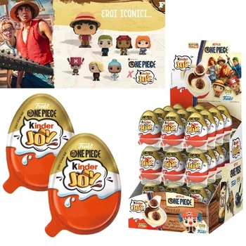 Шоколадне яйце Kinder Joy Funko Netflix One Piece 20 грам (ящик 36 штук)