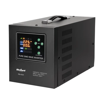 Джерело безперебійного живлення Rebel POWER-1500-LFP4 12/230V (1050W / 1500VA) заряд 40А (ДБЖ) RB-4029