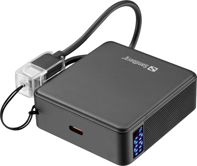 Powerbank Sandberg Nano 10000mAh PD 20W Black (5705730421341)