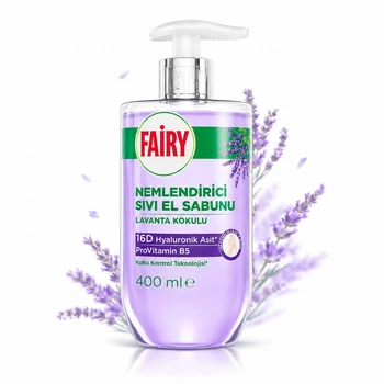 Жидкое мыло для рук Fairy с ароматом лаванды, 400 мл