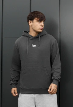 Мужской Худи Стаф Серый Спортивный Staff Dogi Gray L (402504)