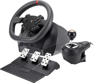 Ігрове кермо GamePro RW575PM з педалями та коробкою передач XBOX ONE/PS4/PS