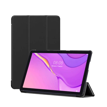 Чехол AIRON Premium для HUAWEI Matepad T10/S 9.7" Экокожа Черный с защитной пленкой и салфеткой