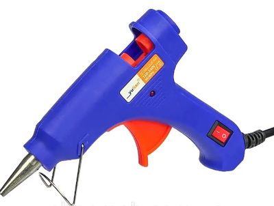 Термоклеевой пистолет Yulian YL-266 (220V/ 20W/ сопло d=2mm/ клейв d=7mm)