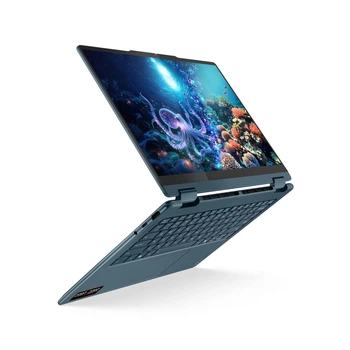 Ультрабук-трансформер Lenovo Yoga 7 2-in-1 14AKP10 Ryzen AI 7 350 / 32GB / 1TB / Radeon 860M / 14" 2.8K OLED Touch / Tidal teal
