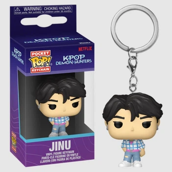 Брелок Фігурка Фанко Джіну Мисливиці на Демонів K-Pop Demon Hunters Jinu Keychain Funko 95685
