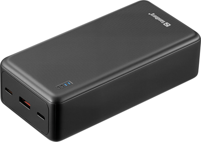 УМБ Sandberg Saver 27000 mAh 22.5W PD Black (5705730320439)