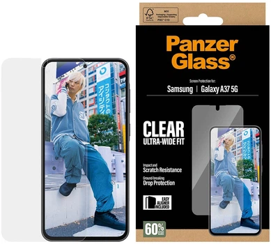 Защитное стекло PanzerGlass Ultra-Wide Fit для смартфона Samsung Galaxy A37 5G (PG75133)