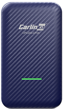 Беспроводной адаптер CarlinKit 4.0 CP2A для Apple Car Play и Android Auto Синий (CPC200-CP2A) (6972185560126)
