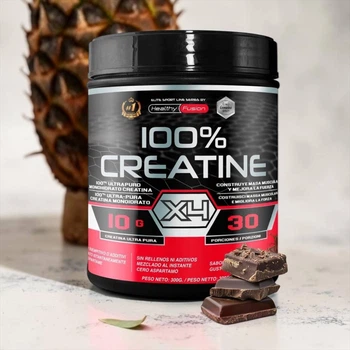 Креатин Healthy Fusion 100% Creatine X4 Chocolate 300 г