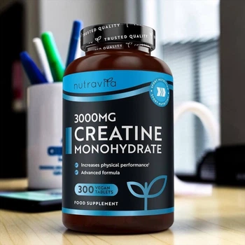 Креатин Nutravita Pure Creatine Monohydrate Unflavoured 3000 мг 300 шт
