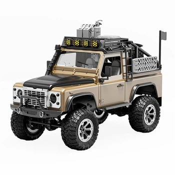 Радиоуправляемый внедорожник KFPLAN KF90 1:12 4WD с пропорциональным управлением и длительной автономностью (Желтый)