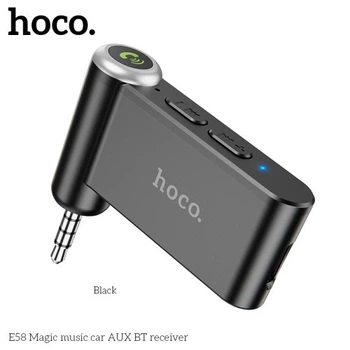 Бездротовий ресивер HOCO E58 Magic music BT5.0/140mAh Чорний