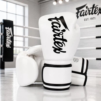 Боксерські рукавиці Fairtex BGV14 White 16 унцій