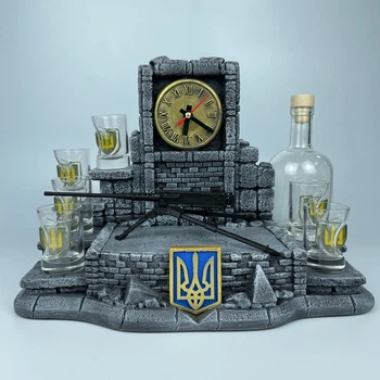 Сувенірний мінібар з моделлю кулемета Browning M2 (11579)