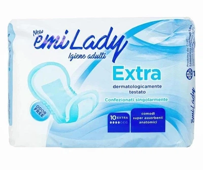 Женские урологические прокладки Emi Lady Extra (4 капли) 10 шт.