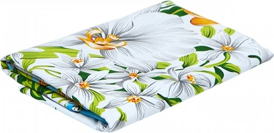 Простынь Moon&Star Azure Garden Бязь Gold Люкс 150х220 см (MS-860000349)