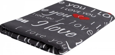 Простирадло Moon&Star Love You Бязь Gold Люкс 150х220 см (MS-860000577)