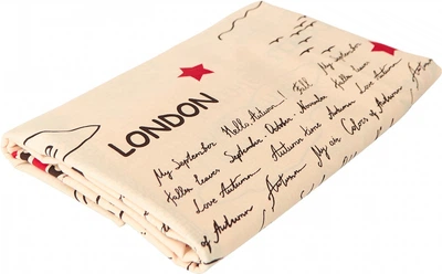 Простынь Moon&Star Vintage Paris Бязь Gold Люкс 150х220 см (MS-860000841)