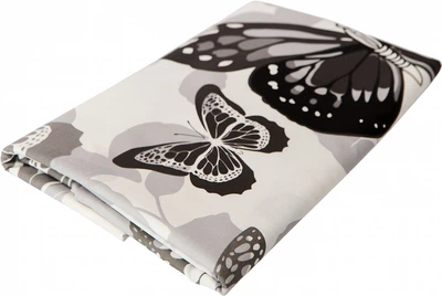 Простирадло Moon&Star Silver Butterflies Ranforce Elite 150х220 см (MS-860000877)