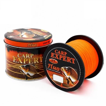 Волосінь CARP EXPERT UV Fluo Orange 0.30mm 1000m