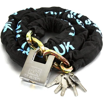 Велосипедный цепной замок H&S Chain Lock, 10 мм, 2 м