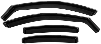 Ветровики вставные Niken Luxury (4 шт) для Mercedes C-сlass W205 2014-2021 гг