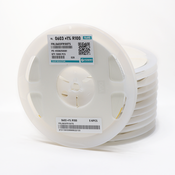 Резисторы SMD 0603 на бобине 1/10 Вт / RF0603-R100-FJ / 0.1 Ом / 1% / 5000 шт