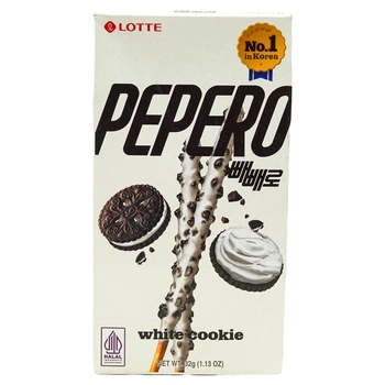 Палички солодкі White Cookie PEPERO 32 г