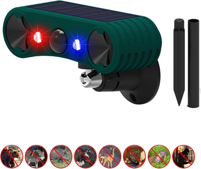 Солнечная внешняя сигнализация с датчиком движения 2*130 дБ