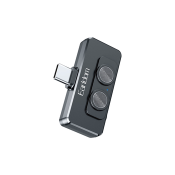 Беспроводной микрофон USB C для телефона Earldom ET-MC20