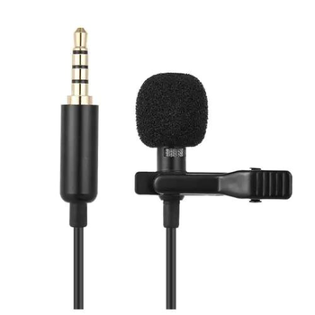 Микрофон 3.5mm 3 pin to 4 pin для телефона студийный