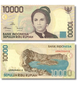 Банкнота 10000 рупій Індонезія 1998 (2004) рік UNC