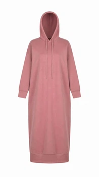 Платье с капюшоном для женщины Nazra BDO103746 44(L) Розовый