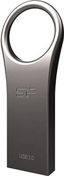 USB Flash Silicon Power Jewel J80 USB 3.0 16Gb Titanium