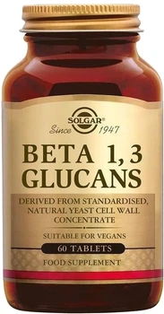 Suplement diety Solgar Beta 1, 3 Glukany 60 tabletek (0033984002357)