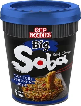 Локшина Nissin Yakitori Chicken Big Soba Cup Wok Style 113