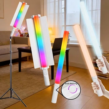 Ручная RGB LED-лампа для видеосъемки Jmary MJ-27 RGB 37 см