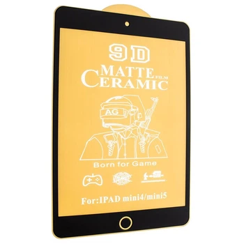 Керамічна захисна плівка 9D матова для Apple iPad MINI 5 7.9" (2019), чорний
