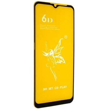 Защитное стекло для Motorola G9 PLAY, 6D, черное