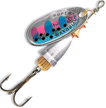 Блесна Blue Fox Vibrax Fluorescen BFF 5 13 g Silver/Ocean (1102-BFF5 RT)