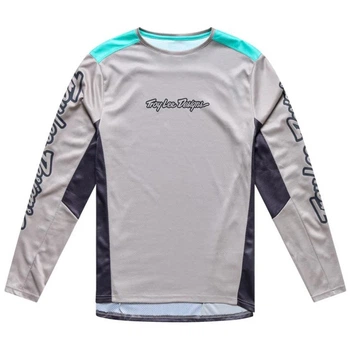 Велоджерси TLD Stage LS Jersey Signature S Stone Grey Troy Lee Designs (1106-395072012)