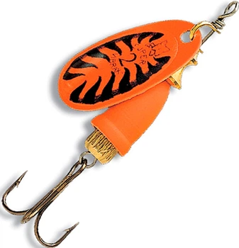 Блесна Blue Fox Vibrax Fluorescent BFF 6 18 g Orange/Black (1102-BFF6 OCW)