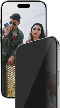 Szkło ochronne z filtrem prywatności SAFE. by PanzerGlass 2-Way Privacy Ultra-Wide Fit do smartfona Apple iPhone Air (SA70303)