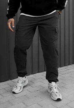 Брюки Мужские Стаф Темно-серые Карго Staff Hid Cargo Dark Gray XL (402967)