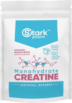 Креатин Stark Pharm Creatine 500 г без вкусовых добавок дой-пак (23451) (4829888000836)